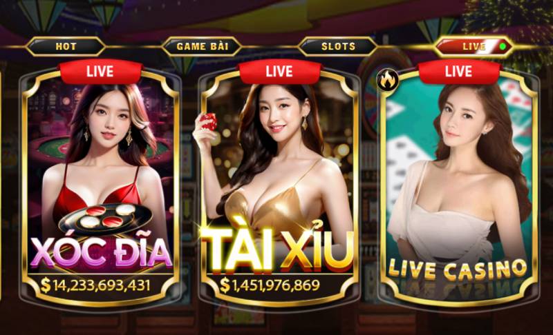 Casino live – Chân thực và hấp dẫn