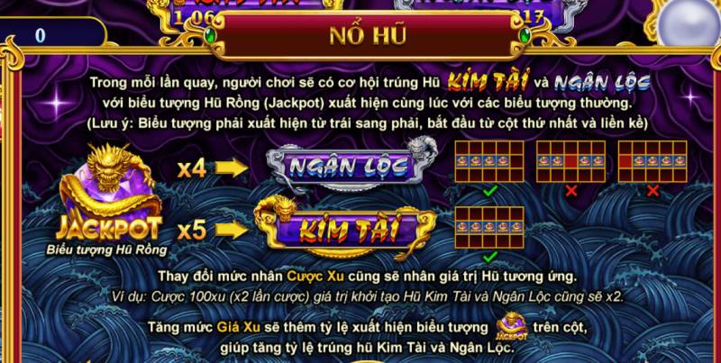 Jackpot – Co Hoi Trung Lon kho tang ngu long