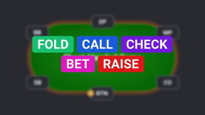 check bet call raise